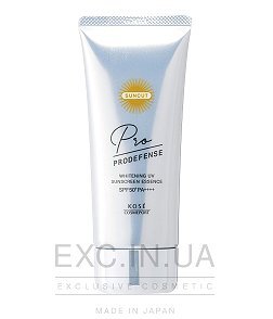 Солнцезащитный крем с транексамовой кислотой - Kose Suncut Pro Defense Whitening UV Essence SPF50 PA++++